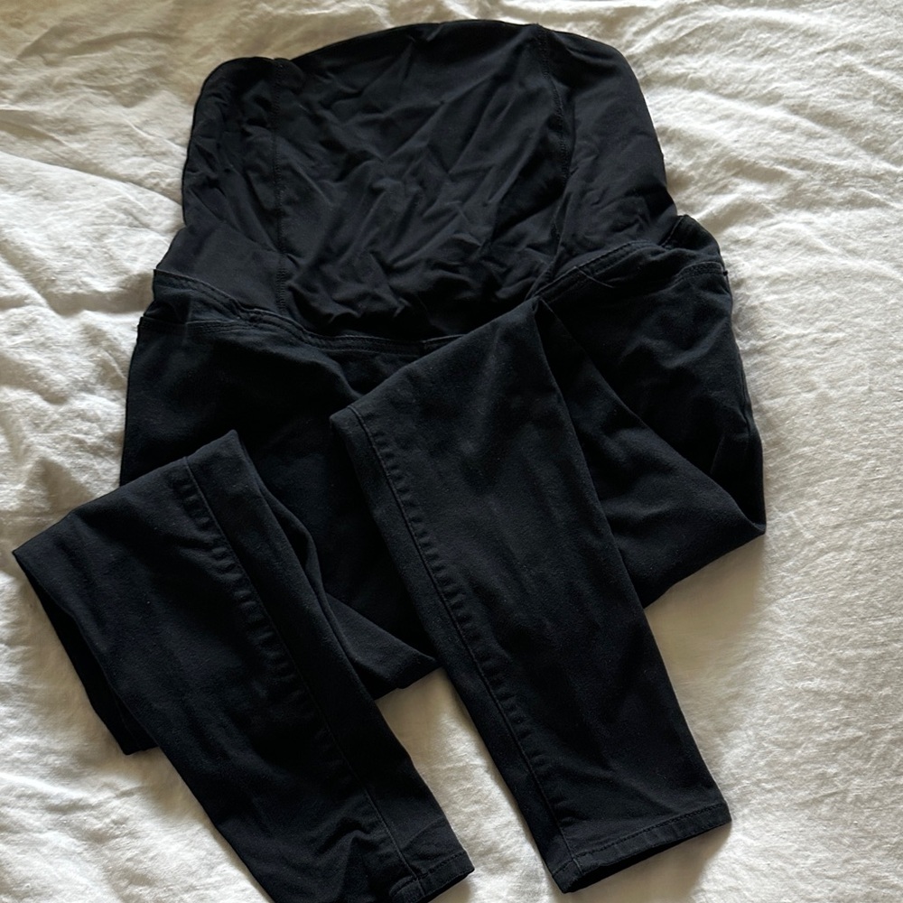 Isabel Maternity by Ingrid & Isabel Black Leggings